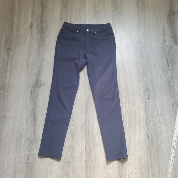 Lululemon ABC Pant Slim Fit Mens 28 x 29 Blue Travel Performance Business Golf